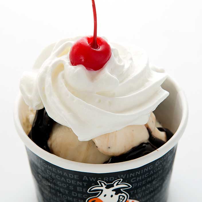 Chicago Food Photography - Ice Cream in cup